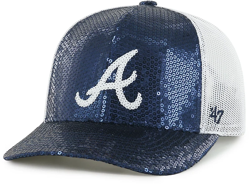 '47 Women's Braves Dazzle '47 Trucker Cap