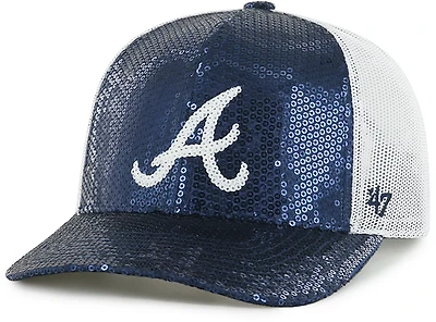'47 Women's Braves Dazzle '47 Trucker Cap