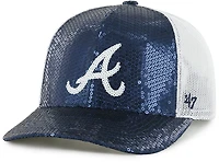'47 Women's Braves Dazzle '47 Trucker Cap