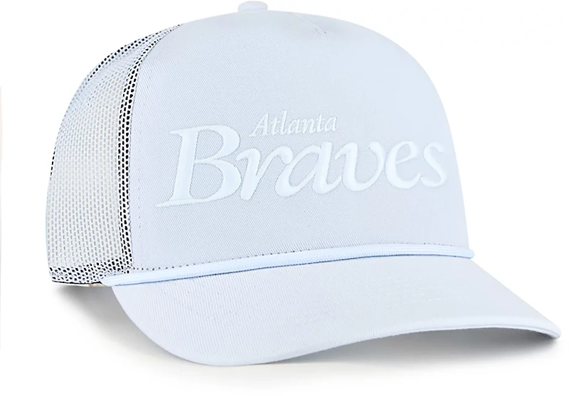 47B Men's Braves Foundation Script Rope 47 Hitch Cap