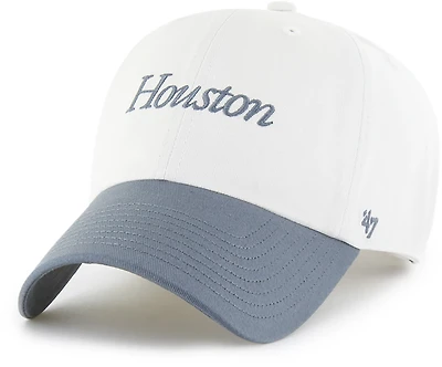 '47 Houston Astros Foundation Script Two-Tone Clean Up Cap