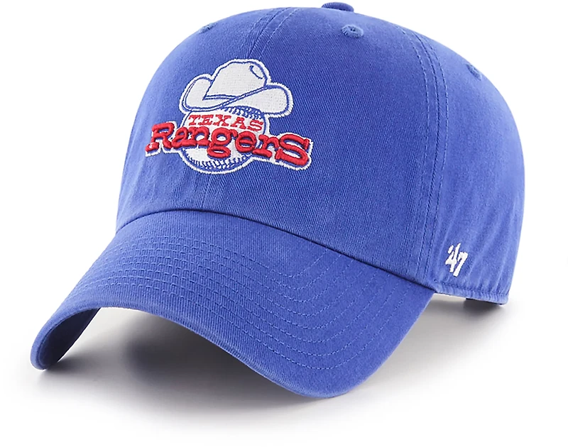 '47 Adults' Texas Rangers Cooperstown Clean Up Cap