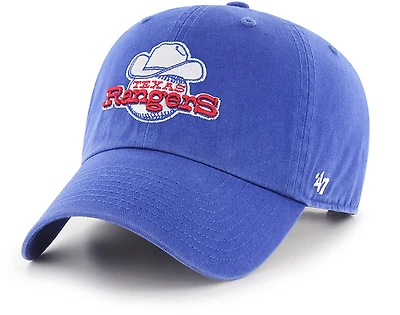 '47 Adults' Texas Rangers Cooperstown Clean Up Cap