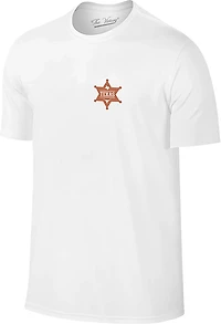 WILDCAT RETRO Men's Texas There's a New Sheriff Town Double Sided T-shirt