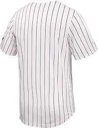Nike Men's University of Arkansas Limited Pinstripe Full Button Down Jersey
