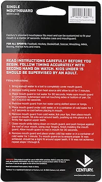 Century Single Mouthguard with Case