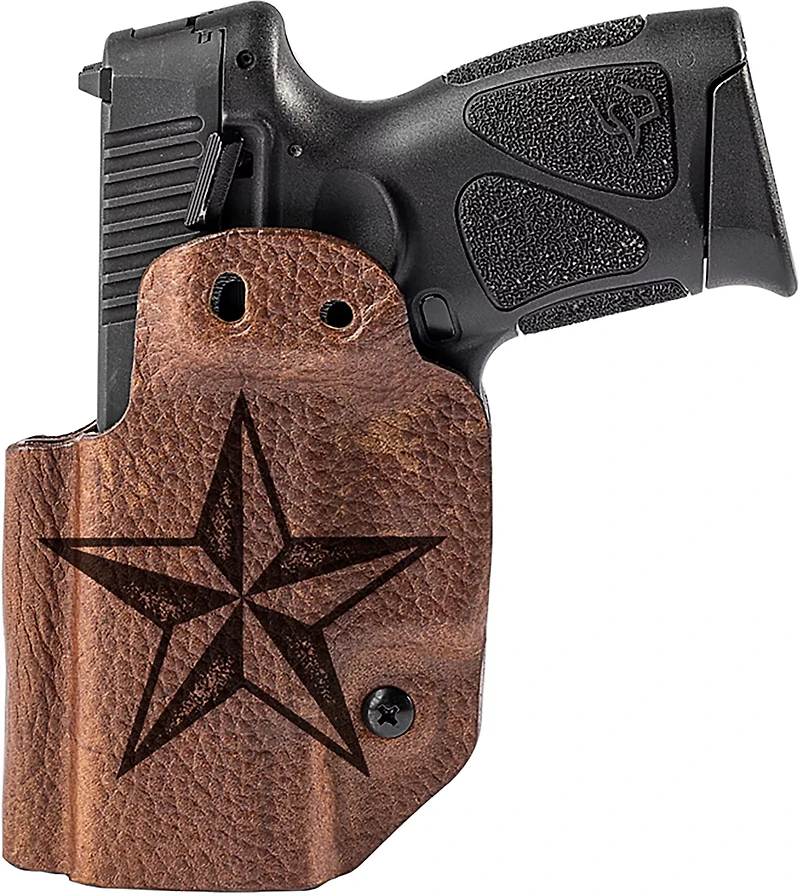 Mission First Tactical IWB Texas Star Leather/Kydex Hybrid Handgun Holster