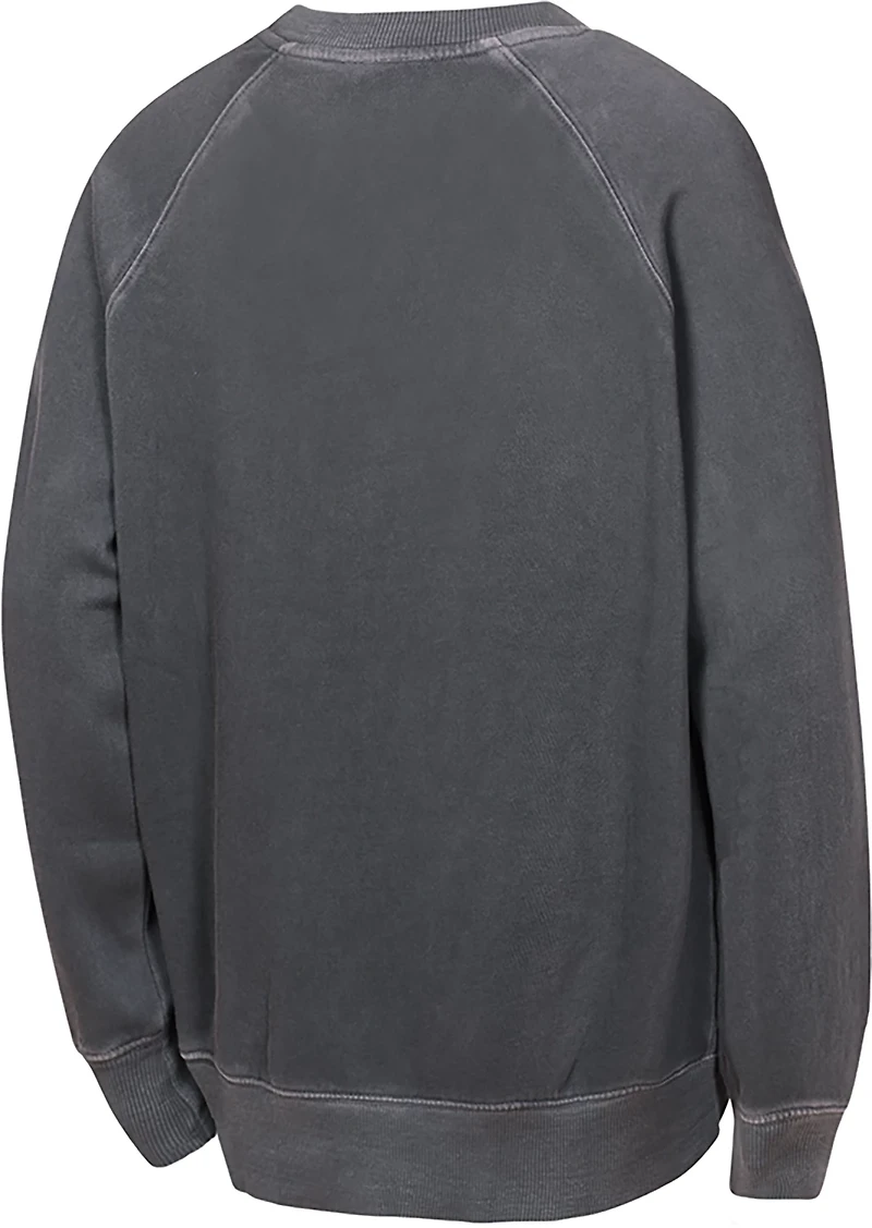 Outerstuff Boys' Dallas Stars Legendary Washed Long Sleeve Crew Sweatshirt