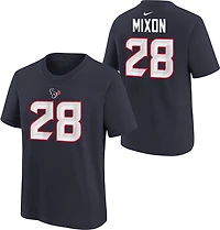 Nike Boys' Houston Texans Joe Mixon Fuse Name and Number T-shirt