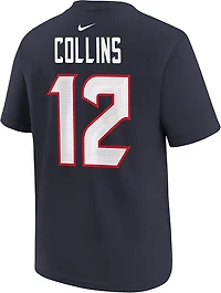 Nike Youth Texans Collins Fuse Name and Number T-shirt