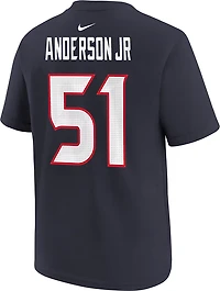 Nike Youth Texans Anderson Jr. Fuse Name and Number T-shirt