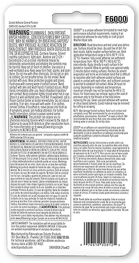 Eclectic Products E6000 Clear Adhesive 2.0 fl oz