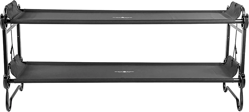 Disc-O-Bed Bunkable Large Portable Camping Cot System