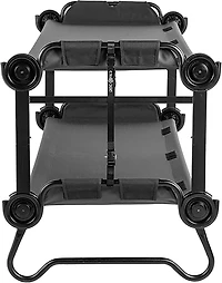 Disc-O-Bed Bunkable Large Portable Camping Cot System