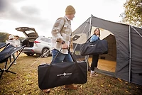 Disc-O-Bed Bunkable Large Portable Camping Cot System