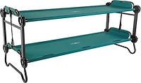 Disc-O-Bed Bunkable Large Portable Camping Cot System