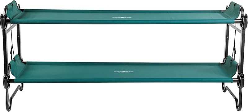 Disc-O-Bed Bunkable Large Portable Camping Cot System