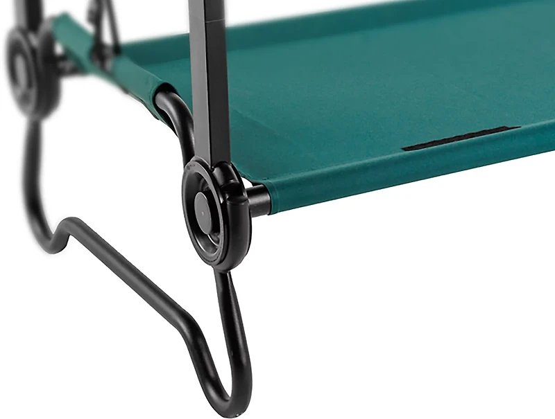 Disc-O-Bed Bunkable Large Portable Camping Cot System