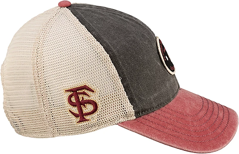 Black Clover Men's Florida State University Retro Adjustable Trucker Cap