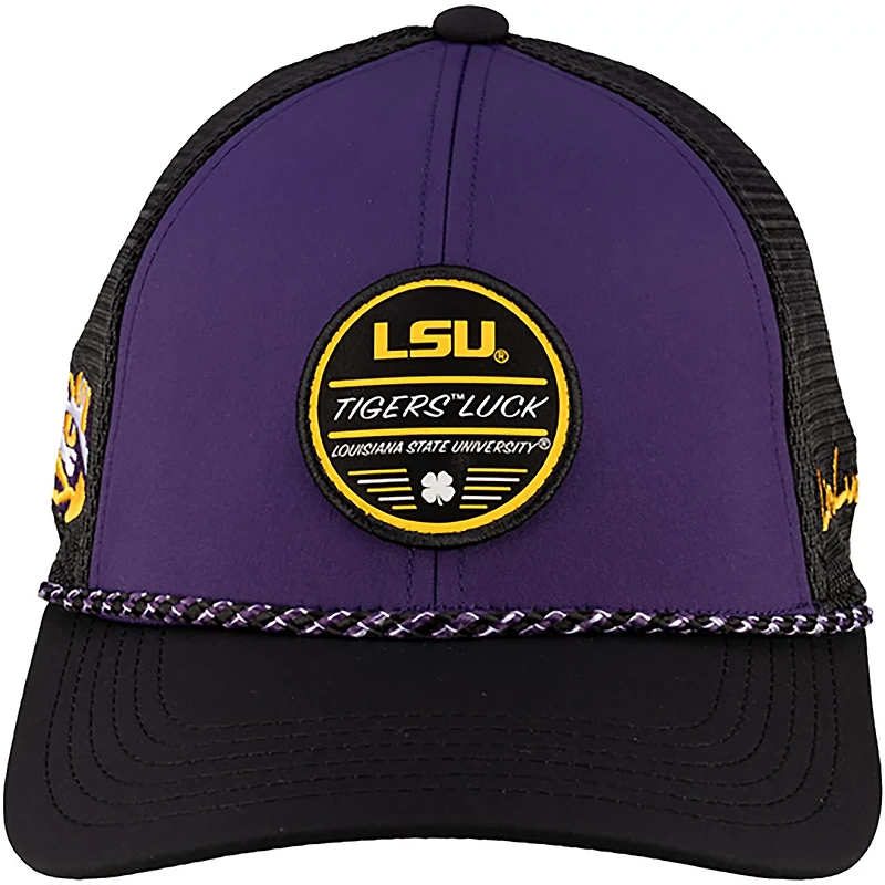 Black Clover Men's Louisiana State University Gamer Adjustable Trucker Cap