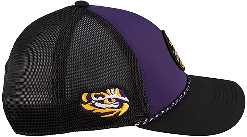 Black Clover Men's Louisiana State University Gamer Adjustable Trucker Cap