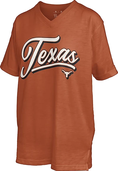 Pressbox Women's Texas Longhorns Harlow Cotton T-shirt