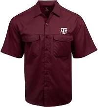 Antigua Men's Texas A&M Aggies Game Day Fishing Shirt