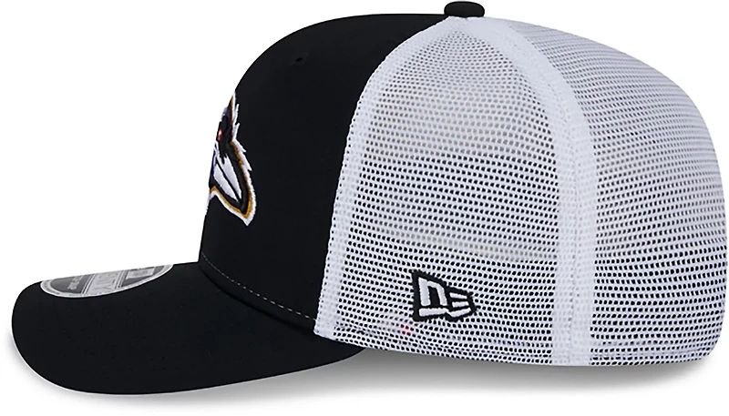 New Era Adults' Ravens Logo Patch OTC 9SEVENTY Trucker Cap