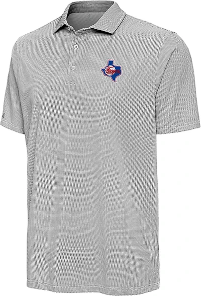 Antigua Men's Texas Rangers Pave Polo