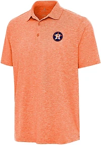 Antigua Men's Houston Astros Par 3 Polo Shirt