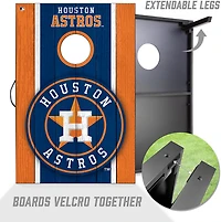 YouTheFan Houston Astros MDF 2 ft x 3 ft Cornhole Set