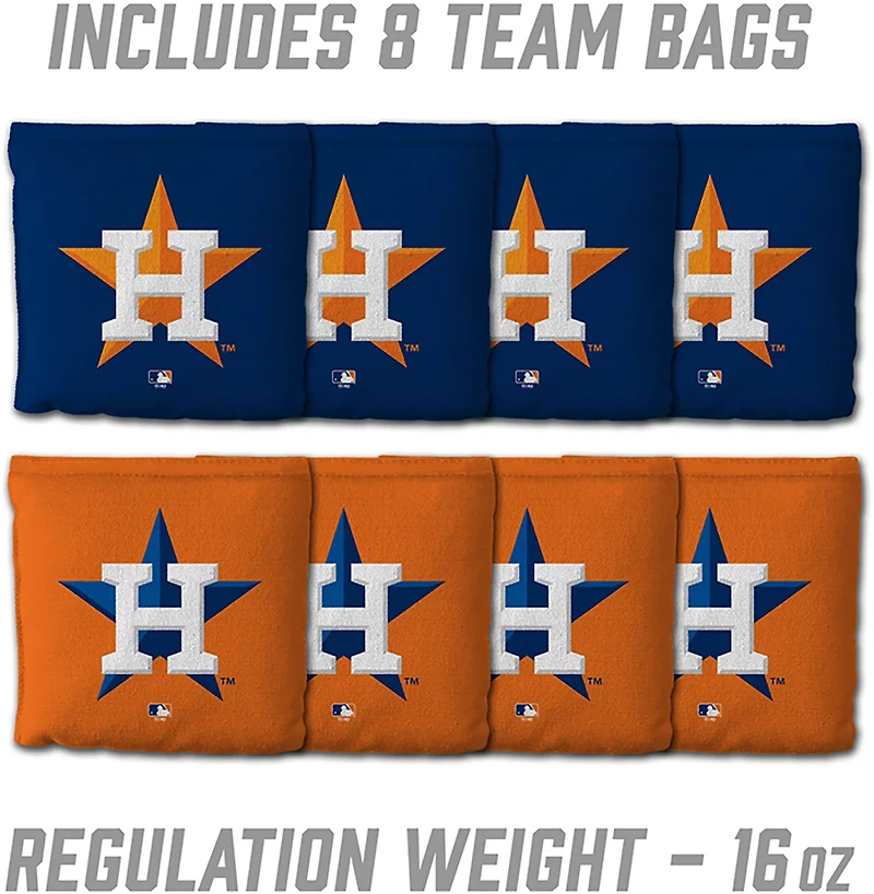 YouTheFan Houston Astros MDF 2 ft x 3 ft Cornhole Set