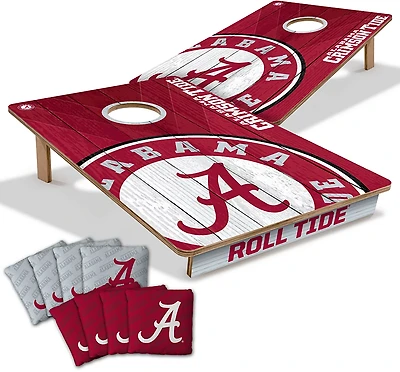 YouTheFan Alabama Crimson Tide 2 ft x 3 ft MDF Cornhole Set