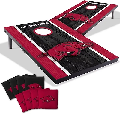 YouTheFan Arkansas Razorbacks 2 ft x 3 ft MDF Cornhole Set