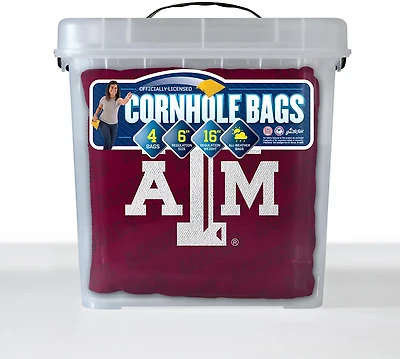 YouTheFan Texas A&M Aggies Licensed Cornhole Bags 4-pack