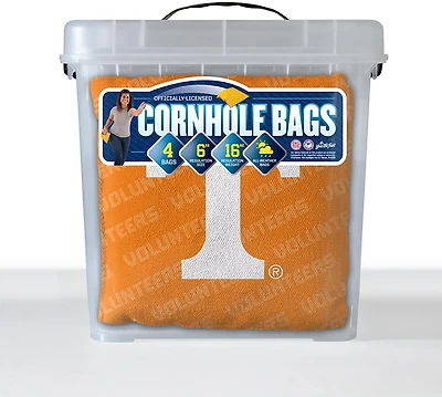 YouTheFan Tennessee Volunteers Licensed Cornhole Bags 4-pack