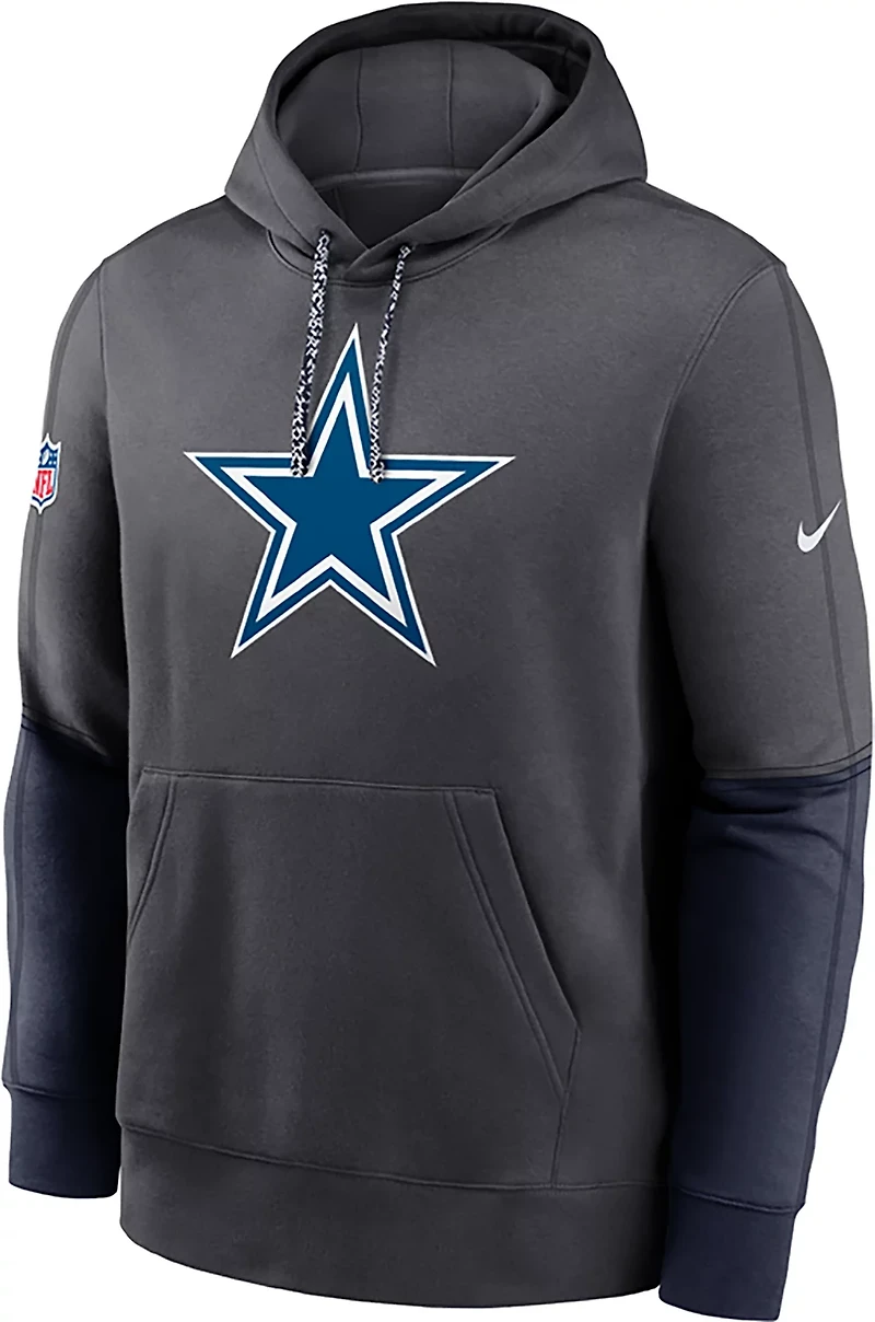 Nike Men's Dallas Cowboys Club Hood Team Issue Hoodie