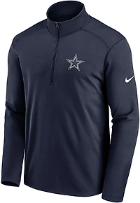 Nike Men's Dallas Cowboys Pacer 1/2 Zip Long Sleeve Top