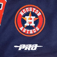 Pro Standard Boys' Houston Astros Retro Classic BB Striped Rib Short Sleeve T-shirt