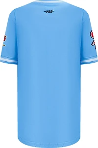 Pro Standard Boys' St. Louis Cardinals Retro Classic BB Striped Rib Short Sleeve T-shirt