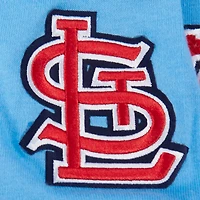 Pro Standard Boys' St. Louis Cardinals Retro Classic BB Striped Rib Short Sleeve T-shirt