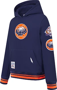 Pro Standard Boys' Houston Astros Retro Classic BB Rib Fleece Long Sleeve Hoodie