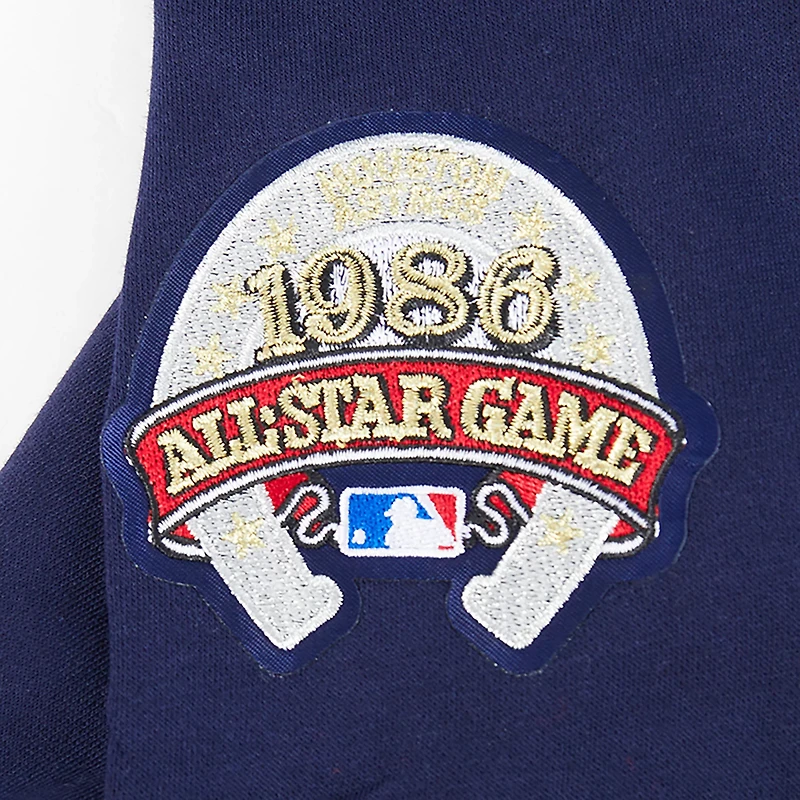 Pro Standard Boys' Houston Astros Retro Classic BB Rib Fleece Long Sleeve Hoodie