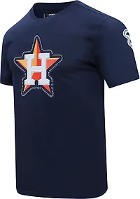 Pro Standard Men's Houston Astros DIY Pick Stitch Single Jersey Short Sleeve T-shirt