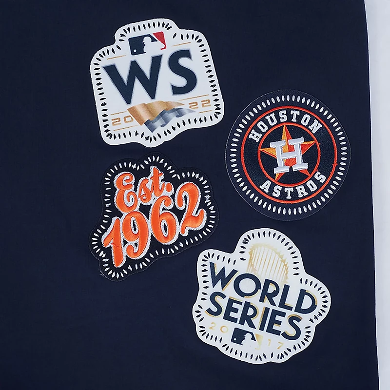 Pro Standard Men's Houston Astros DIY Pick Stitch Single Jersey Short Sleeve T-shirt