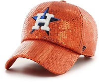 '47 Women's Astros Dazzle Logo ''47 Clean Up Cap