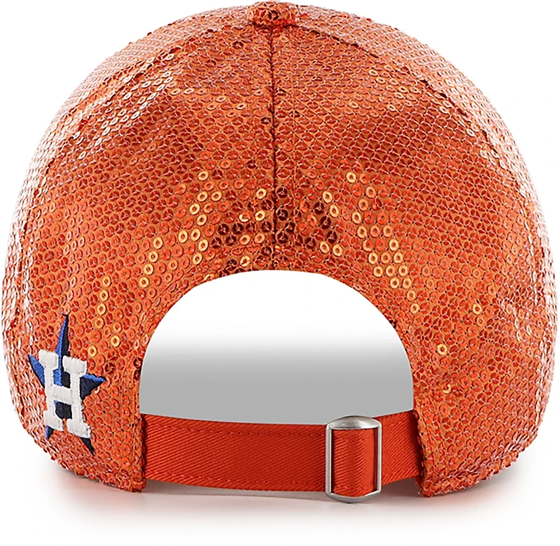 '47 Women's Astros Dazzle Logo ''47 Clean Up Cap