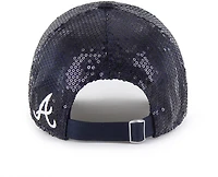 47 Women's Braves Dazzle Logo 47 Clean Up Cap