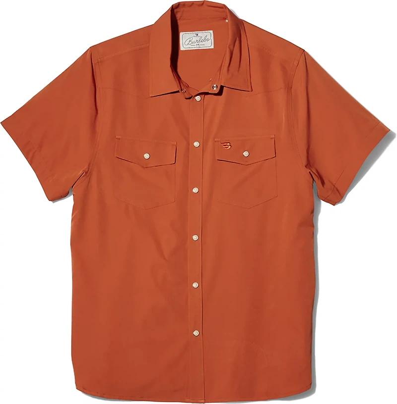 BURLEBO Men's Performance Western Shirt