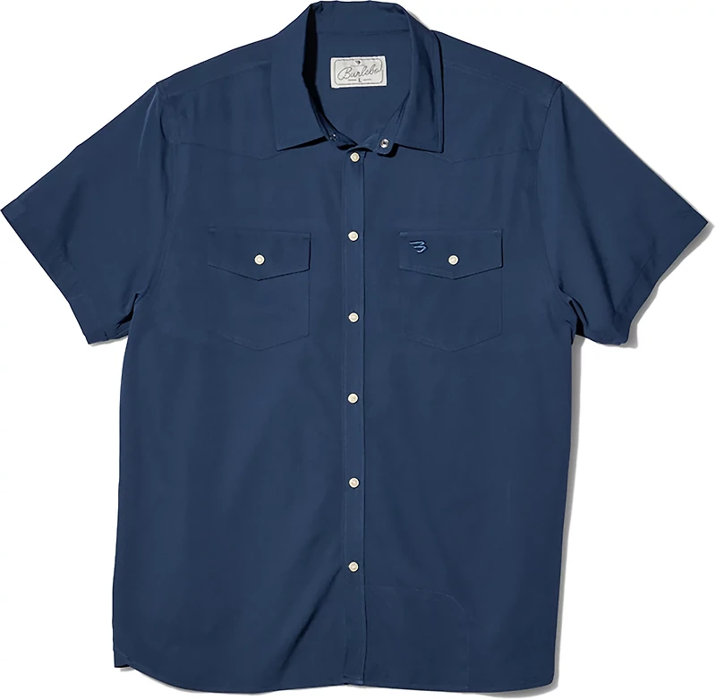 BURLEBO Men's Performance Western Shirt